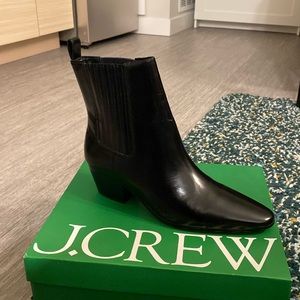J.Crew Piper Ankle Boot in Leather